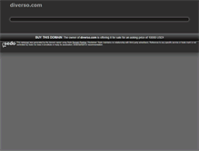 Tablet Screenshot of diverso.com